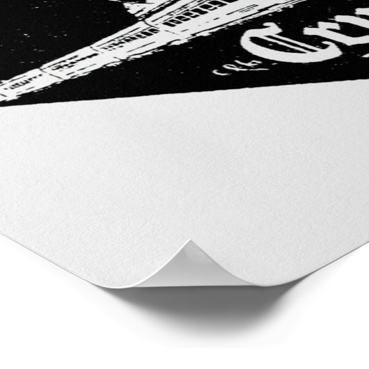 Das Reading Railroad Crusader Streamliner Poster (Ecke)