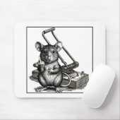 DAS REBELLISCHE NAGETIER MOUSEPAD (Mit Mouse)
