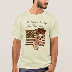 Das Recht auf Behalt und Bären von Waffen T - Shir T-Shirt
