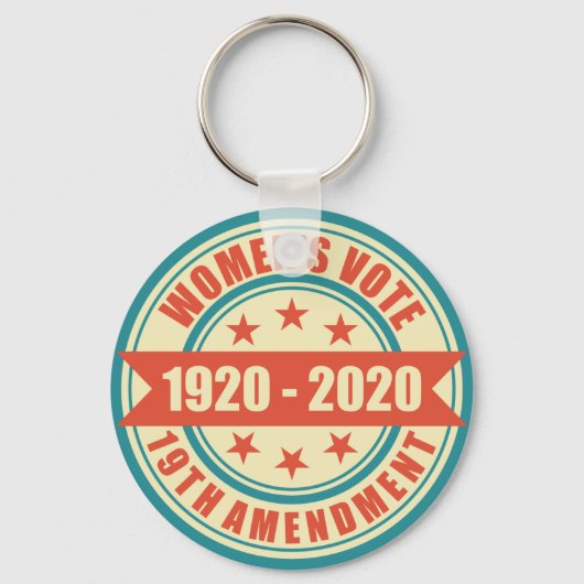 Das Recht der Frauen, hundertjährig zu wählen Schlüsselanhänger (Vorderseite)