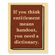 Das Recht ist kein Handout