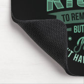 Das Recht Zu Schweigen Irischer St Patricks Day F Mousepad (Ecke)