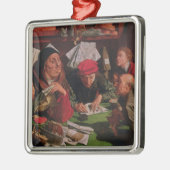 Das Rechtsanwaltsbüro, c.1545 Silbernes Ornament (Links)