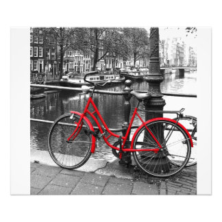 Das Red Bike 1 Art Foto