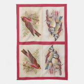 Das Red Birds Kittuch Geschirrtuch (Vertikal)