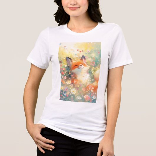 Das Red Fox Meadow Hideaway Tri-Blend Shirt (Vorderseite)