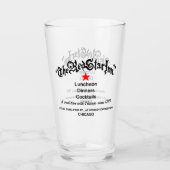 Das Red Star Inn Restaurant, Chicago, IL Glas (Vorderseite)