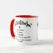 Das Red Star Inn Restaurant, Chicago, IL Tasse (Vorderseite Links)