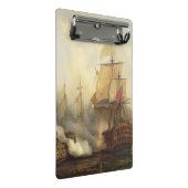 Das Redoutable bei Trafalgar, am 21. Oktober 1805 Mini Klemmbrett (Schrägansicht)