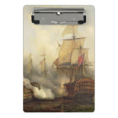 Das Redoutable bei Trafalgar, am 21. Oktober 1805 Mini Klemmbrett (Vorderseite)