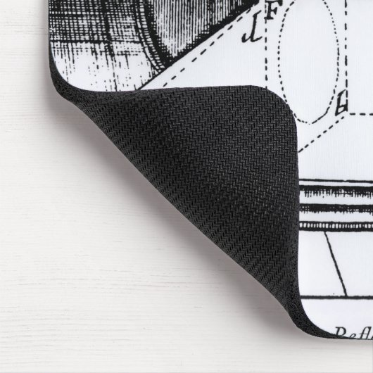 Das Reflexkastenkamera obscura Mousepad (Ecke)