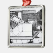 Das Reflexkastenkamera obscura Silbernes Ornament (Links)
