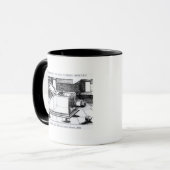 Das Reflexkastenkamera obscura Tasse (Vorderseite Links)