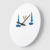 Das Regatta-Erbe Große Wanduhr (Winkel)