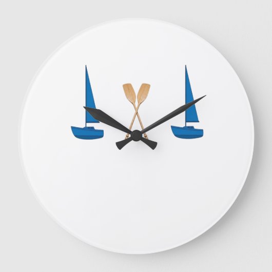 Das Regatta-Erbe Große Wanduhr (Vorderseite)