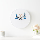 Das Regatta-Erbe Große Wanduhr (Zuhause)