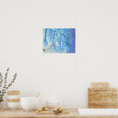 Das Regenplakat Poster (Küche)