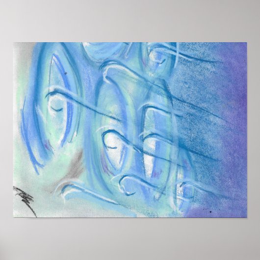 Das Regenplakat Poster (Vorne)