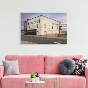 Das Regent Cinema, Redcar Leinwanddruck