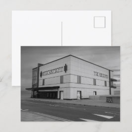 Das Regent Kino, Redcar Monochrome Postkarte