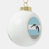 Das Regime des alten Mariners Albatross Keramik Kugel-Ornament (Links)