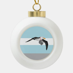 Das Regime des alten Mariners Albatross Keramik Kugel-Ornament