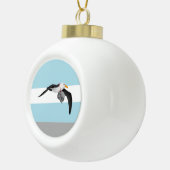 Das Regime des alten Mariners Albatross Keramik Kugel-Ornament (Rechts)
