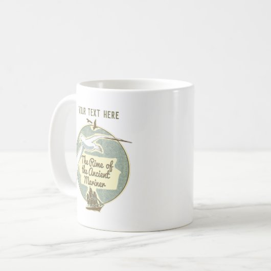 Das Regime des Gedicht des alten Mariners Kaffeetasse (Vorderseite Links)