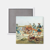 Das Regiment der Fusilliers des Königs Magnet (Vorderseite/Rückseite)