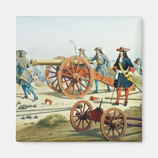 Das Regiment der Fusilliers des Königs Magnet (Vorne)