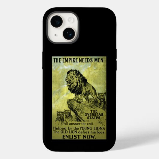 Das Reich braucht Männer Case-Mate iPhone Case (Rückseite)