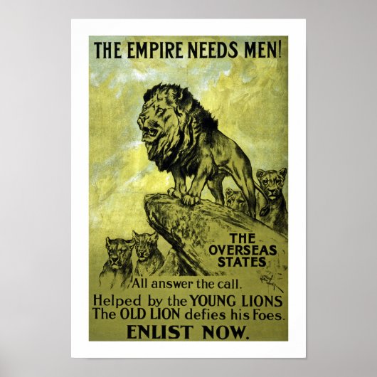 Das Reich braucht Menschen! Poster (Vorne)