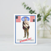 Das Reich bricht die Postkarte aus (Stehend Vorderseite)