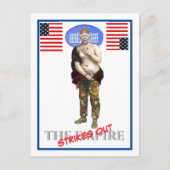 Das Reich bricht die Postkarte aus (Vorderseite)