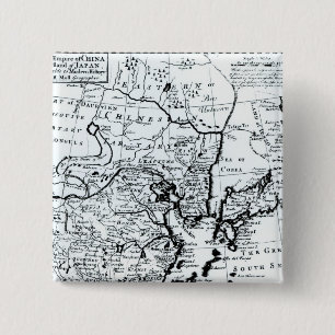 Das Reich der China und Insel von Japan Button