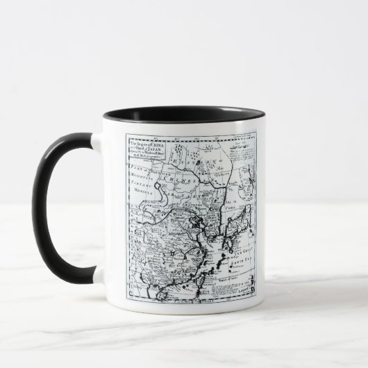 Das Reich der China und Insel von Japan Tasse (Links)