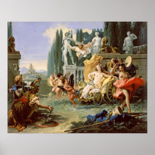 Das Reich der Flora (Tiepolo 1743) Poster