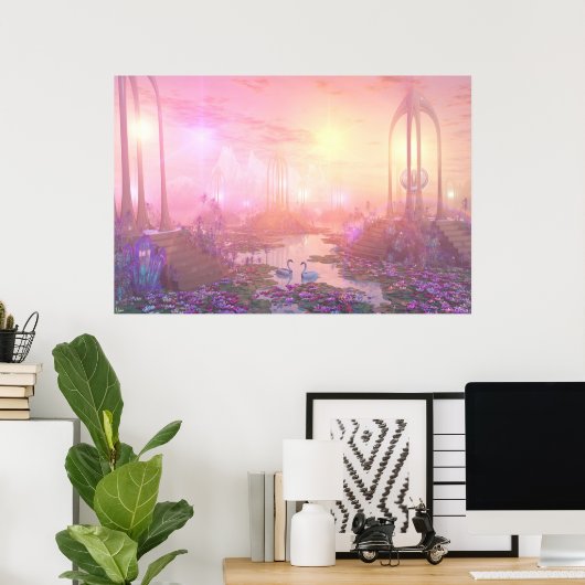 Das Reich der Glückseligkeit Poster (Heimbüro)