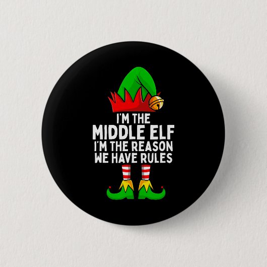 Das Reich des Mittelelfs, das die Weihnachten der Button (Vorderseite)