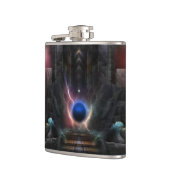 Das Reich Osphilium 6oz Vinyl Wrapped Flask Flachmann (Links)