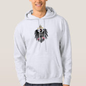 Das Reich-WappenHoodie der Männer deutscher Hoodie (Vorderseite)