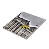 Das Reichstag Gebäude, Berlin Fliese (Seite)