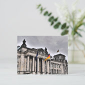 Das Reichstag-Gebäude, Berlin Postkarte (Stehend Vorderseite)