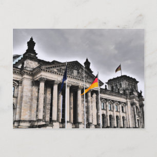 Das Reichstag-Gebäude, Berlin Postkarte