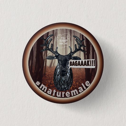 Das reife Männchen Button (Vorderseite)