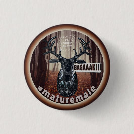 Das reife Männchen Button