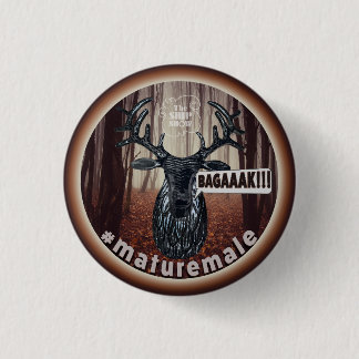 Das reife Männchen Button