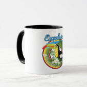 Das Reiselogo von Placencia Belize entdecken Tasse (Vorderseite Links)
