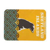 Das Reiseplakat der Shetland Islands Magnet (Horizontal)