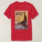 Das Reiseplakat des Schifffahrtsmuseums T-Shirt (Design vorne)